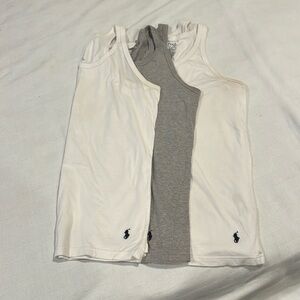 Set of three polo tanks Ralph Lauren
